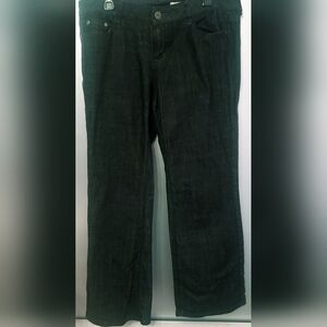 WOMANS BLACK DKNY MADISON JEANS. SIZE 16. GOOD CONDITION